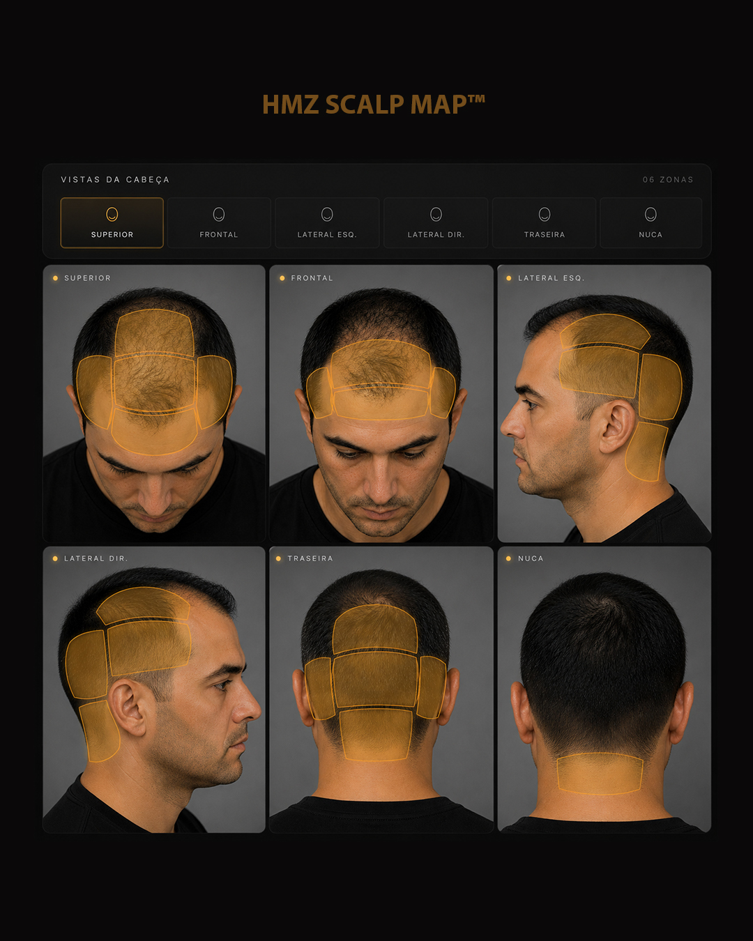 Retrato editorial — HMZ Prime Hair